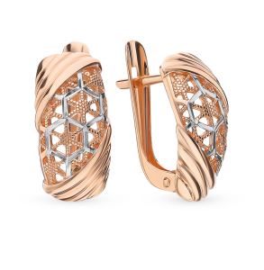 золотые серьги