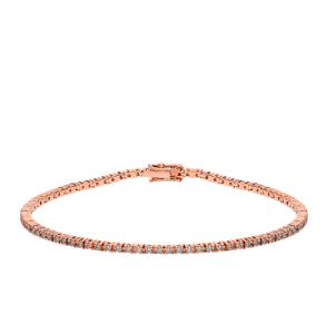 золотой браслет с бриллиантами