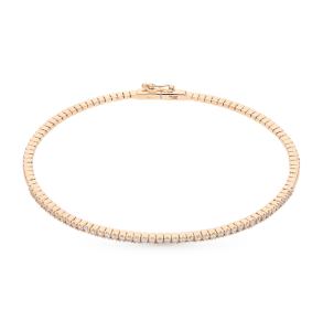 золотой браслет с бриллиантами