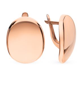 золотые серьги