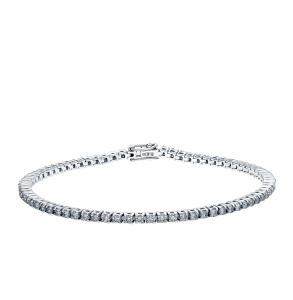 золотой браслет с бриллиантами