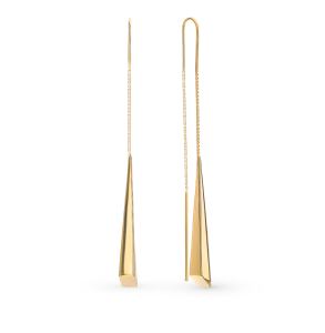 золотые серьги