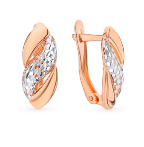 золотые серьги