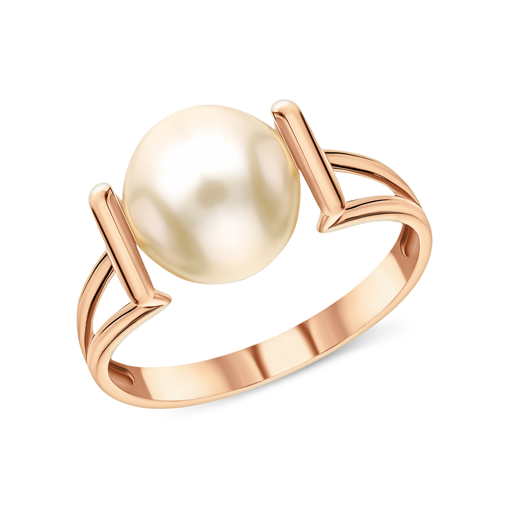 Золотое кольцо с жемчугом в Самаре