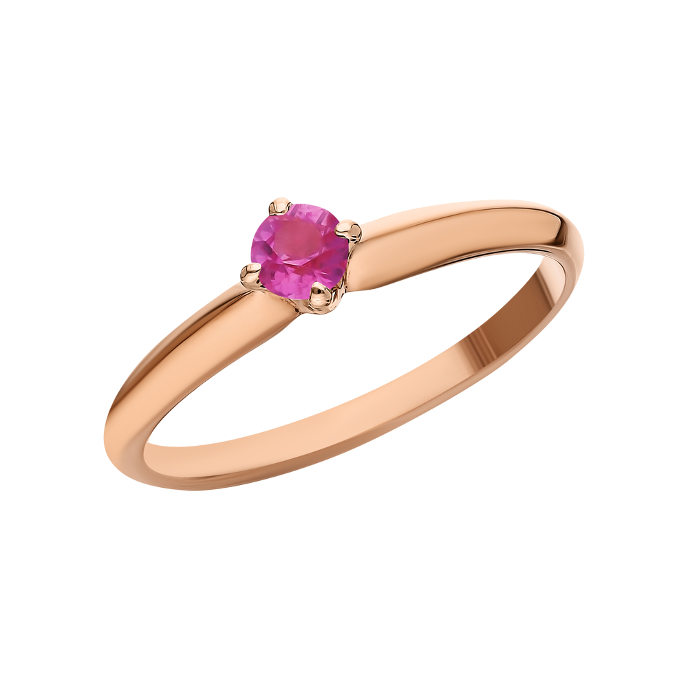 Золотое кольцо с рубинами в Самаре