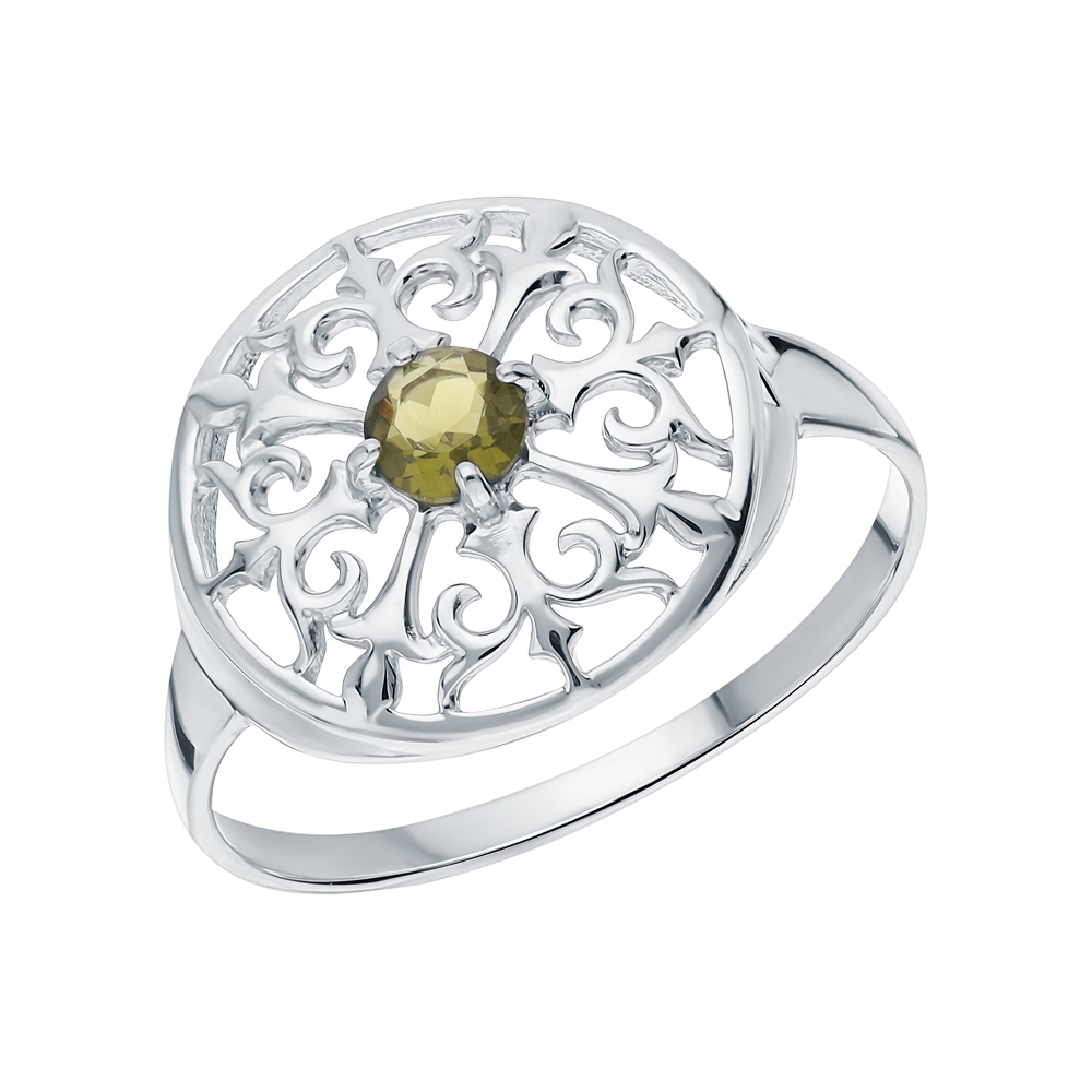 Серебряное кольцо с турмалинами в Самаре