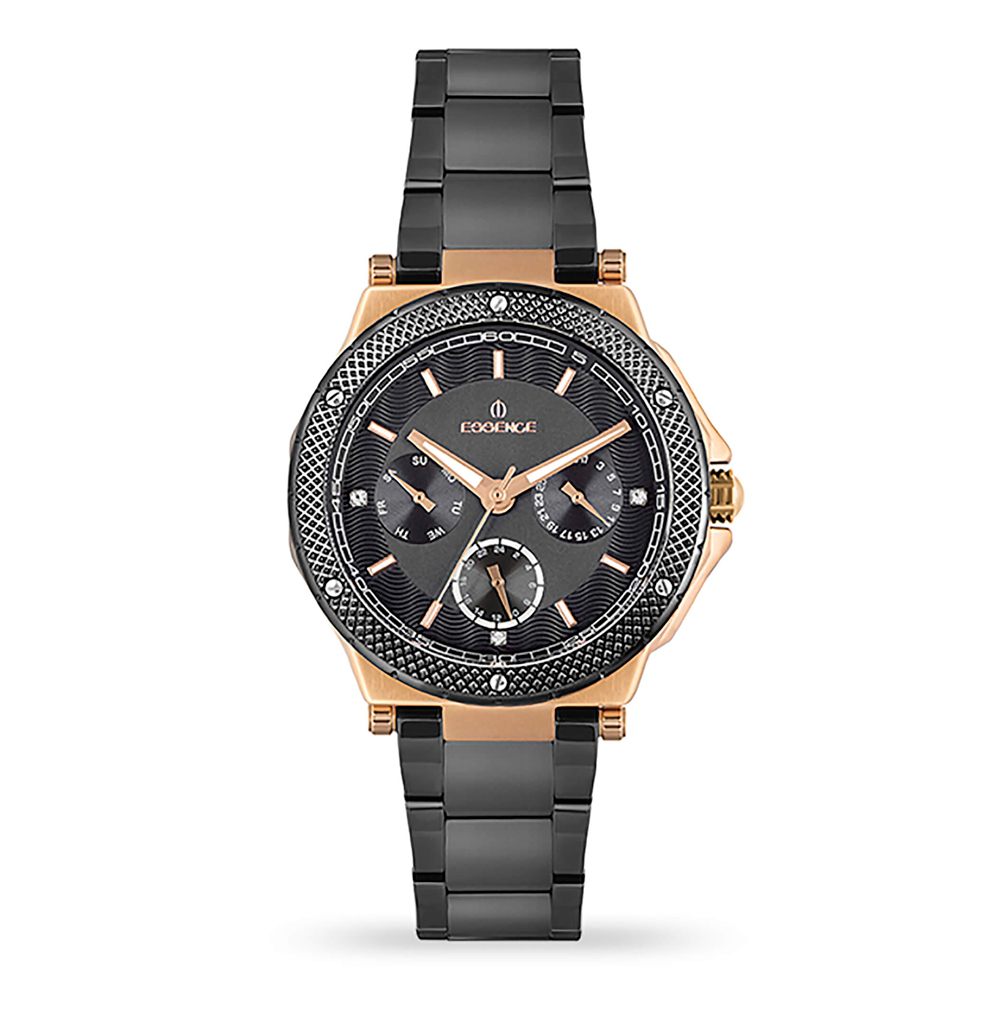 Фото «Женские  кварцевые часы ES6611FE.650 на стальном браслете с минеральным стеклом»