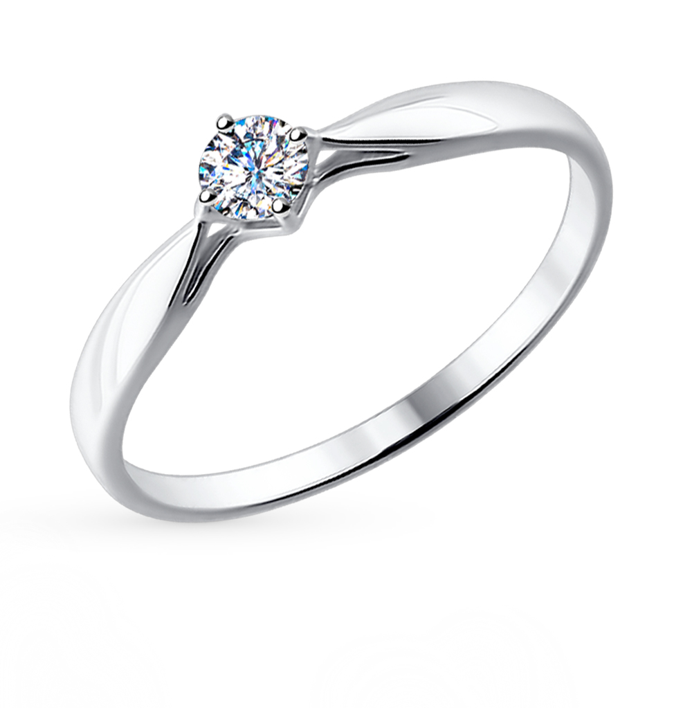 Золотое кольцо с бриллиантами SOKOLOV 1011501 в Екатеринбурге