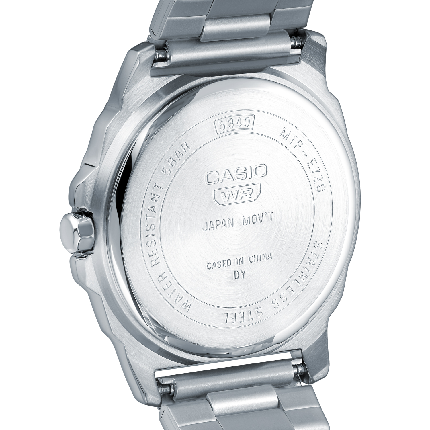 Reloj casio stainless steel back water resistant precio sale