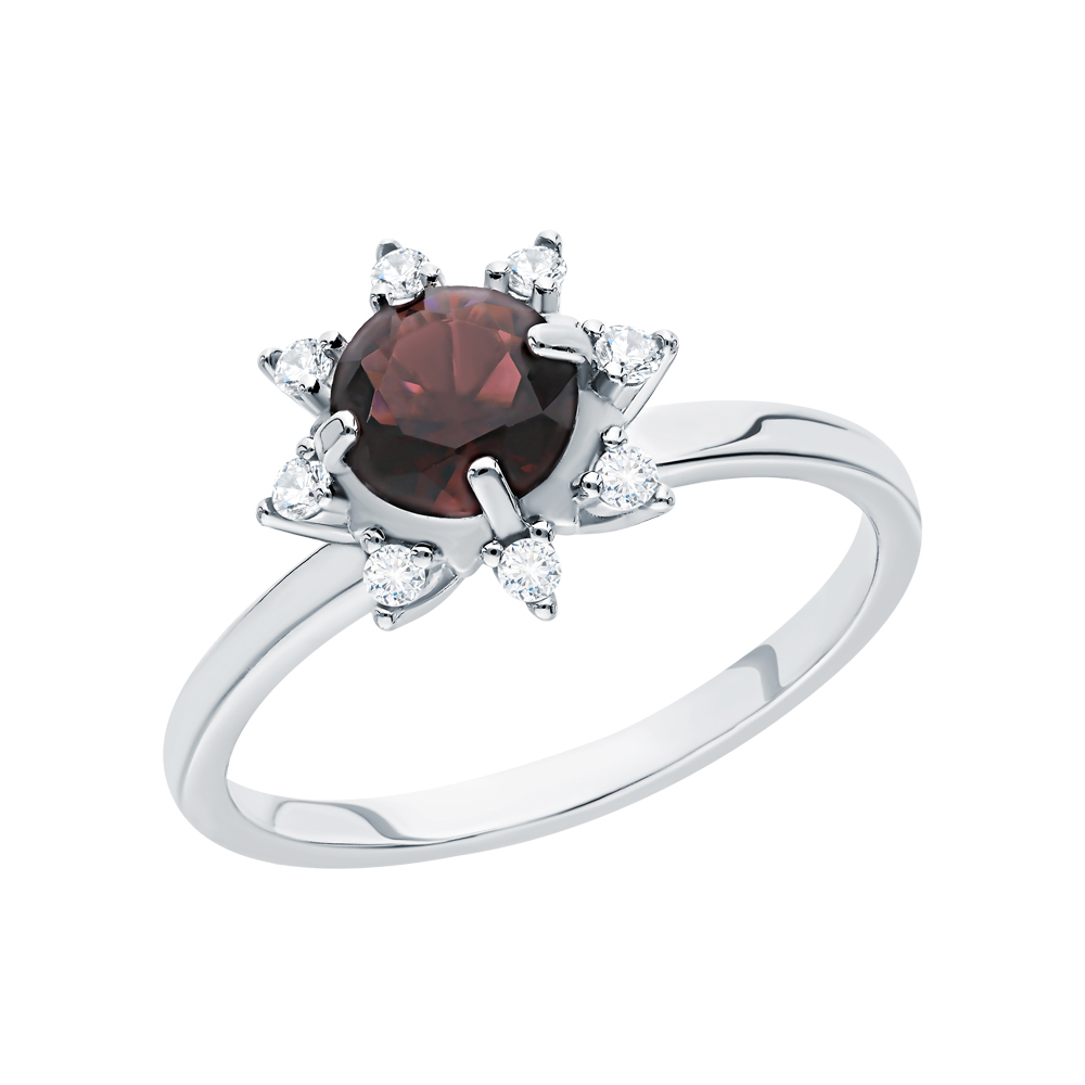 Серебряное кольцо с хризолитом в Самаре