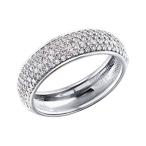 Золотое кольцо с бриллиантами SOKOLOV 1010256 в Новосибирске