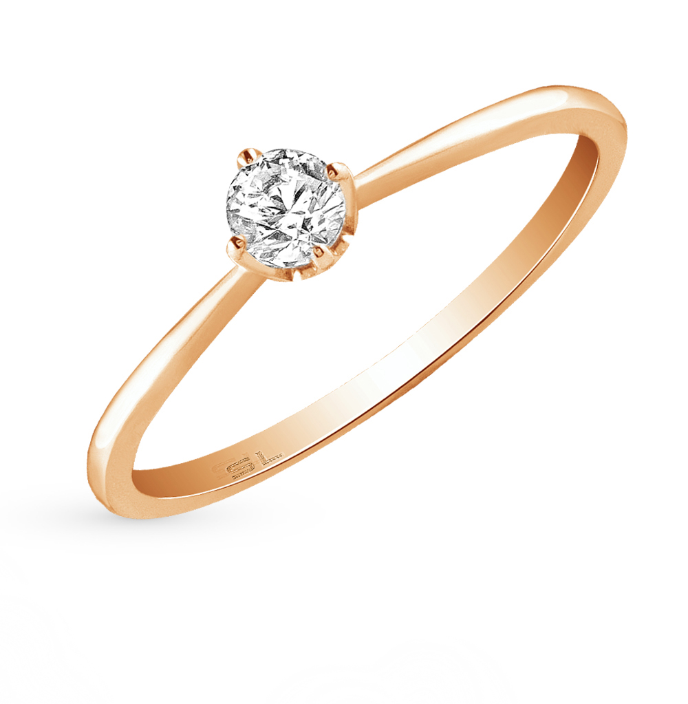 Золотое кольцо c бриллиантом в Нижнем Новгороде