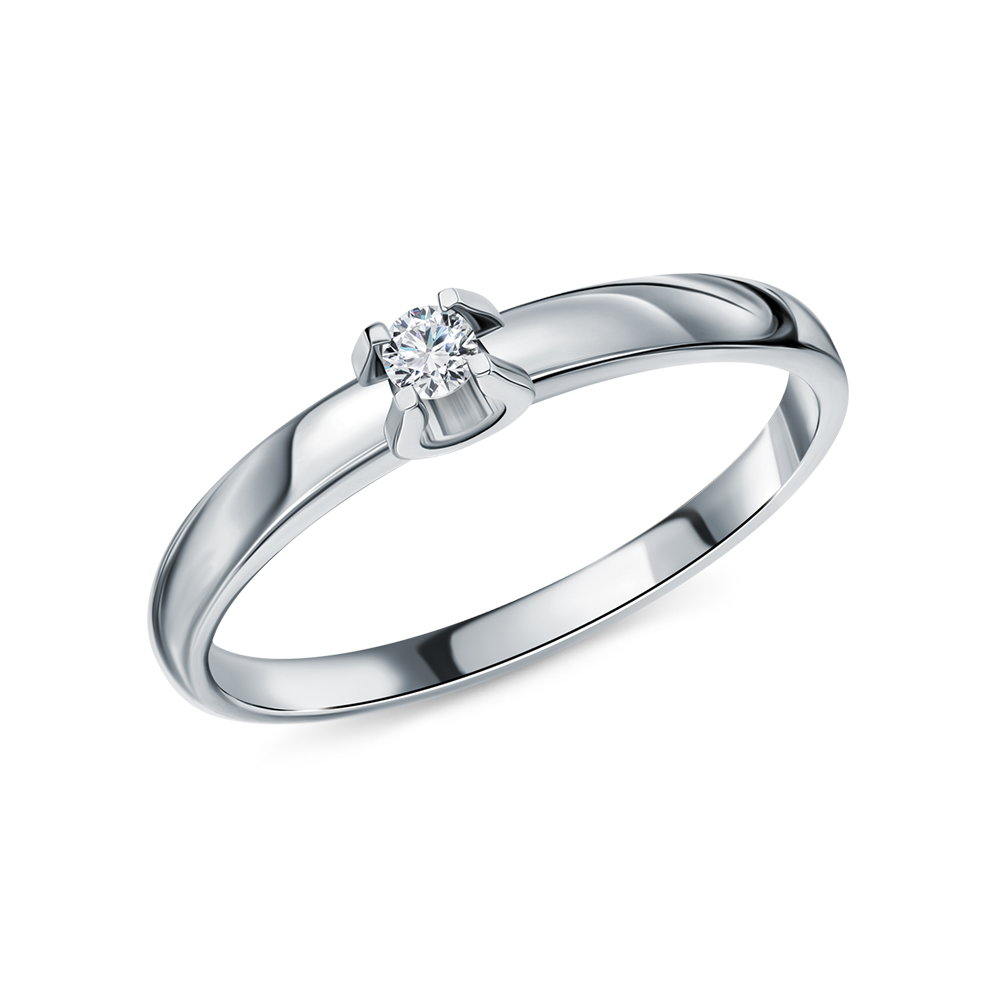 Фото «Платиновое кольцо с бриллиантами»