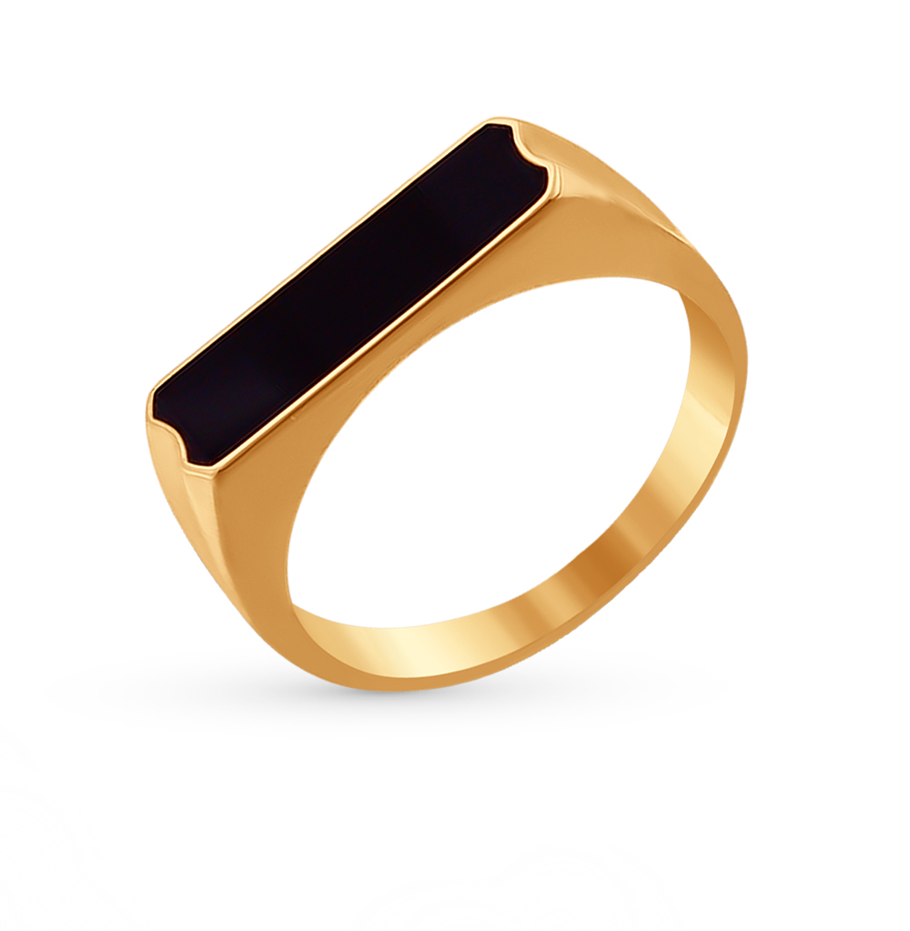 Золотое кольцо с эмалью в Ростовe-на-Дону