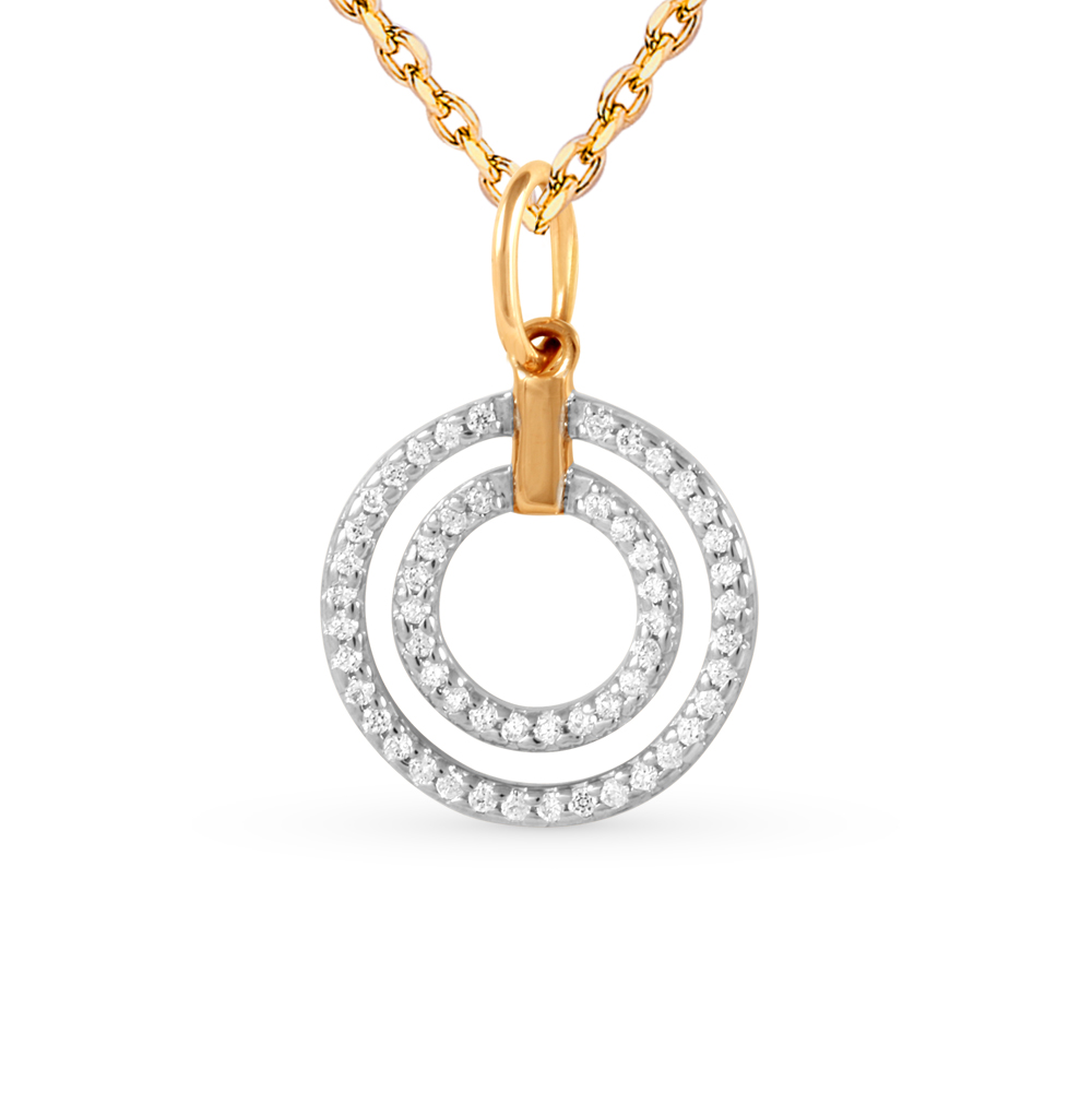 Золотая подвеска