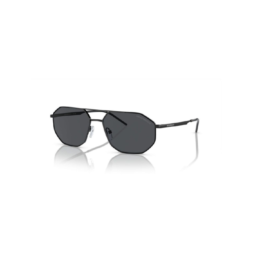 Мужские солнцезащитные очки из Италии марки EMPORIO ARMANI из коллекции Irregular модель 0EA214730018758 в Новосибирск