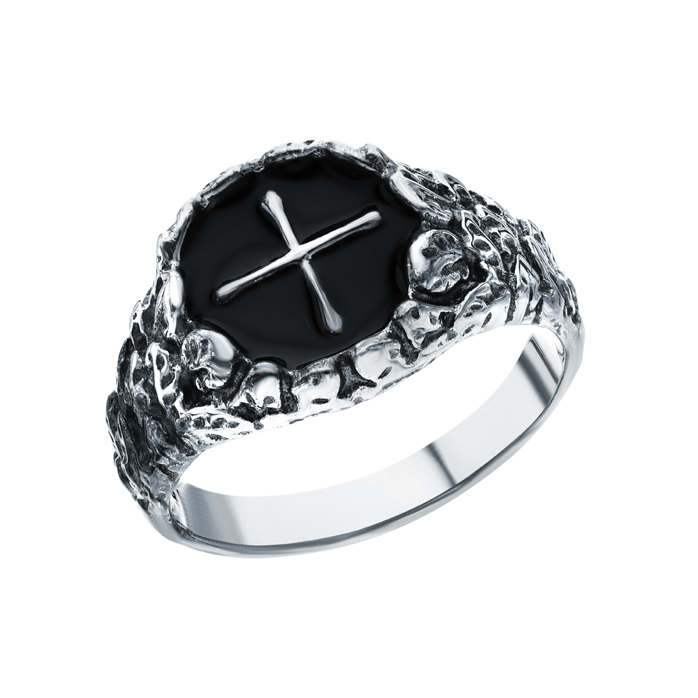 Фото «Серебряное кольцо с эмалью»