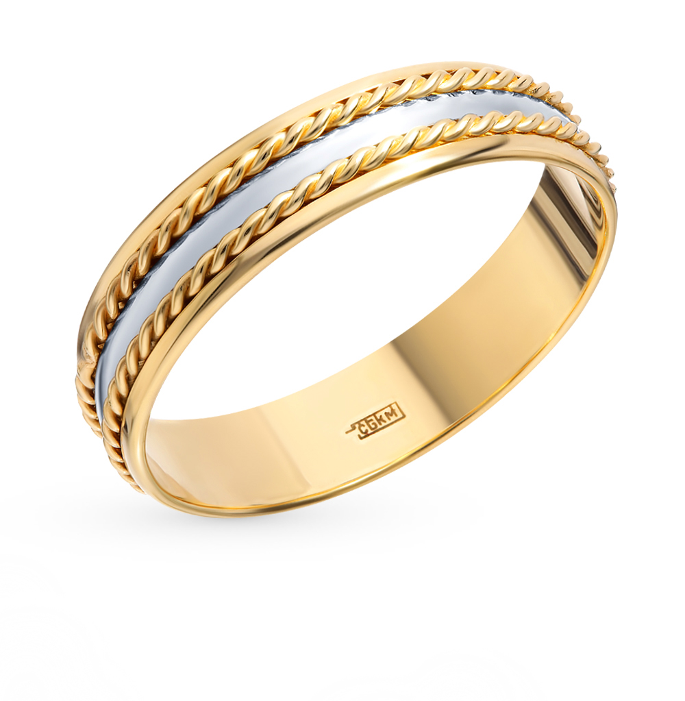 Золотое обручальное кольцо в Ростовe-на-Дону