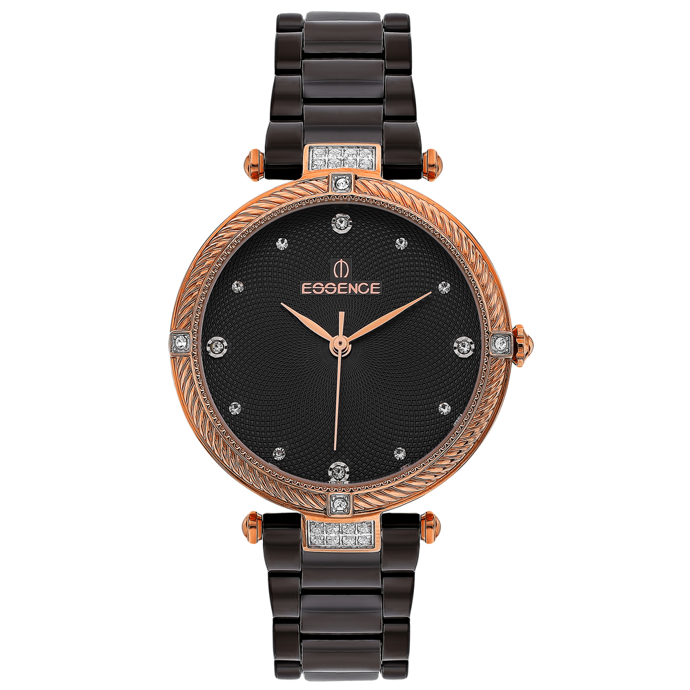 Фото «Женские  кварцевые часы ES6498FE.060 на стальном браслете с минеральным стеклом»