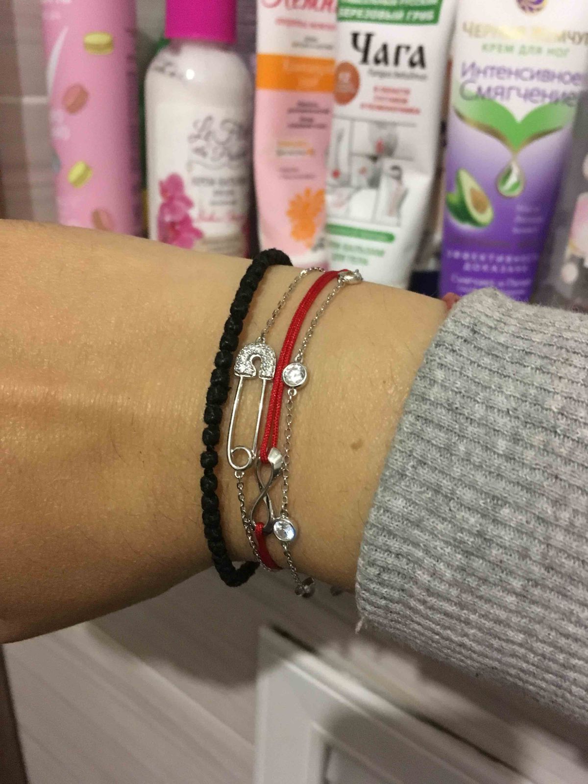 Серебряный браслет с фианитами SUNLIGHT: белое серебро 925 пробы ...