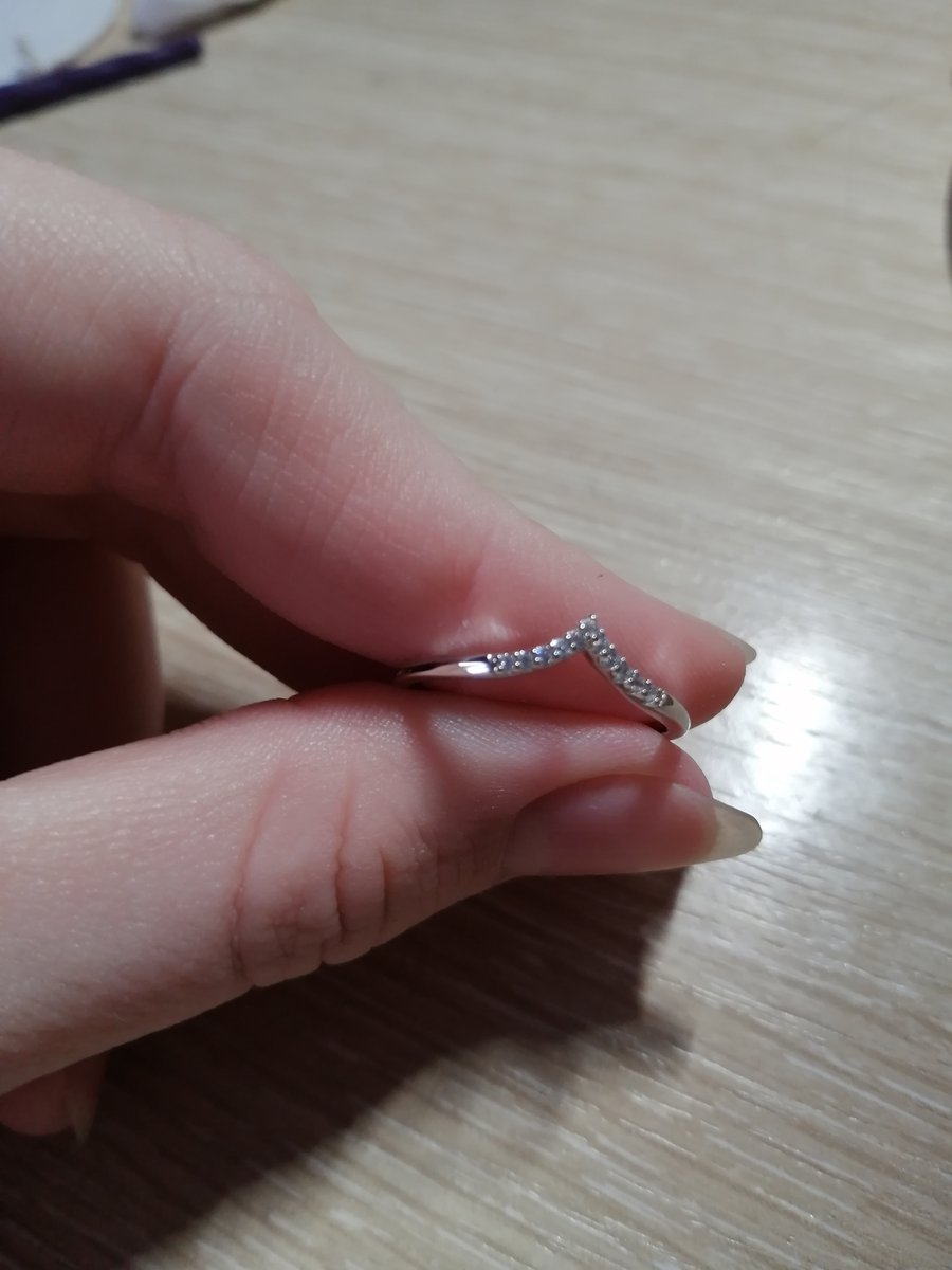 Серебряное кольцо с фианитами SUNLIGHT: белое серебро 925 пробы, фианит ...
