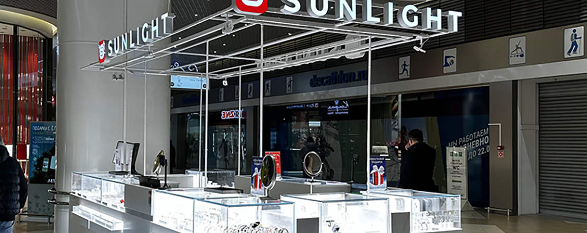 Ювелирный магазин SUNLIGHT в ТЦ ЛЕТО ОСТРОВ: Санкт-Петербург г ...