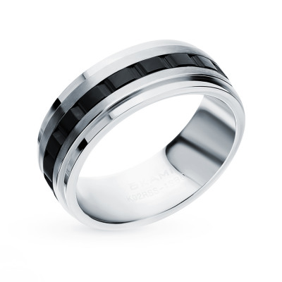 Стальное кольцо OKAMI K02RSS-1SB-Q: белая сталь — купить в 
